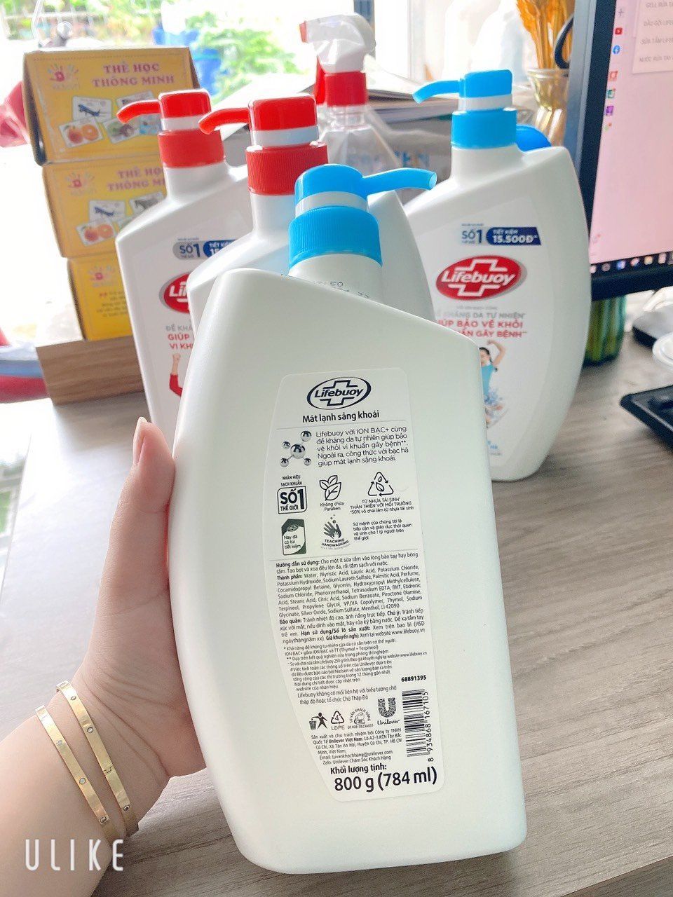 SỮA TẮM LIFEBOUY -  800gr